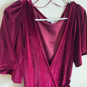 Baltic born velvet dress